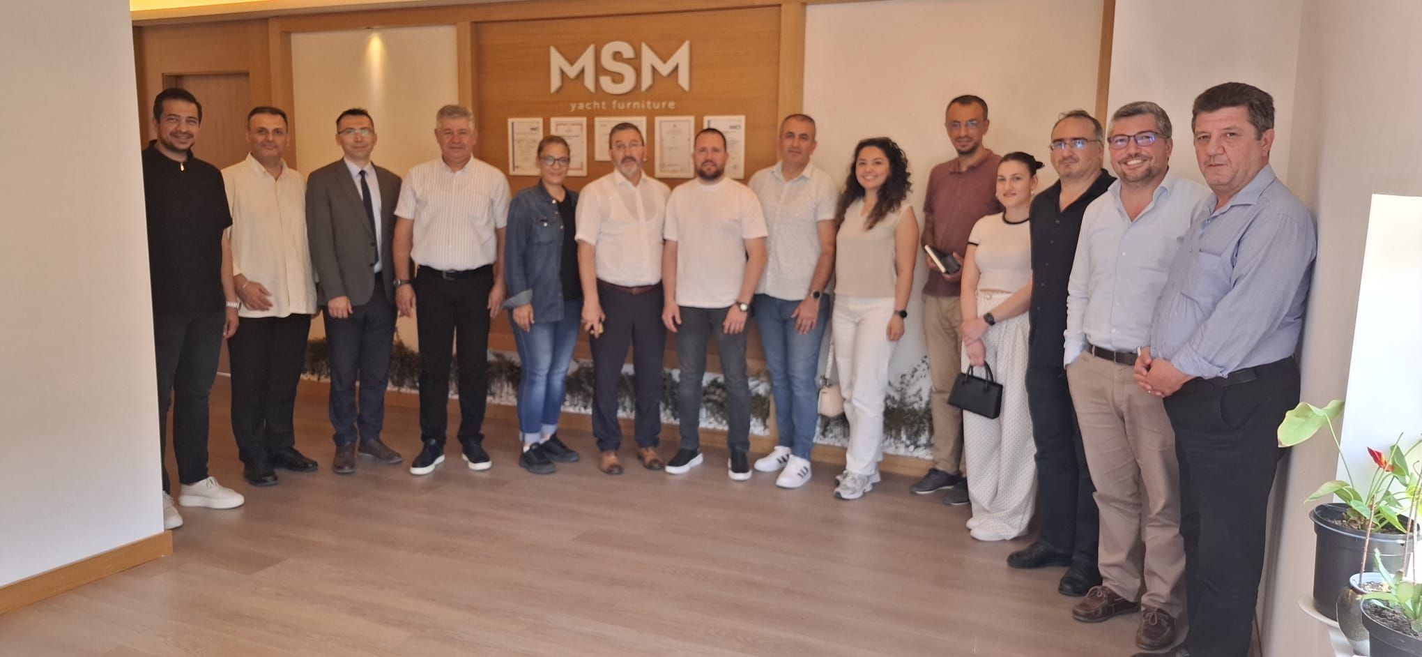 Gebze Teknik Üniversitesi MSM Yacht Interiors’ı Ziyaret Etti