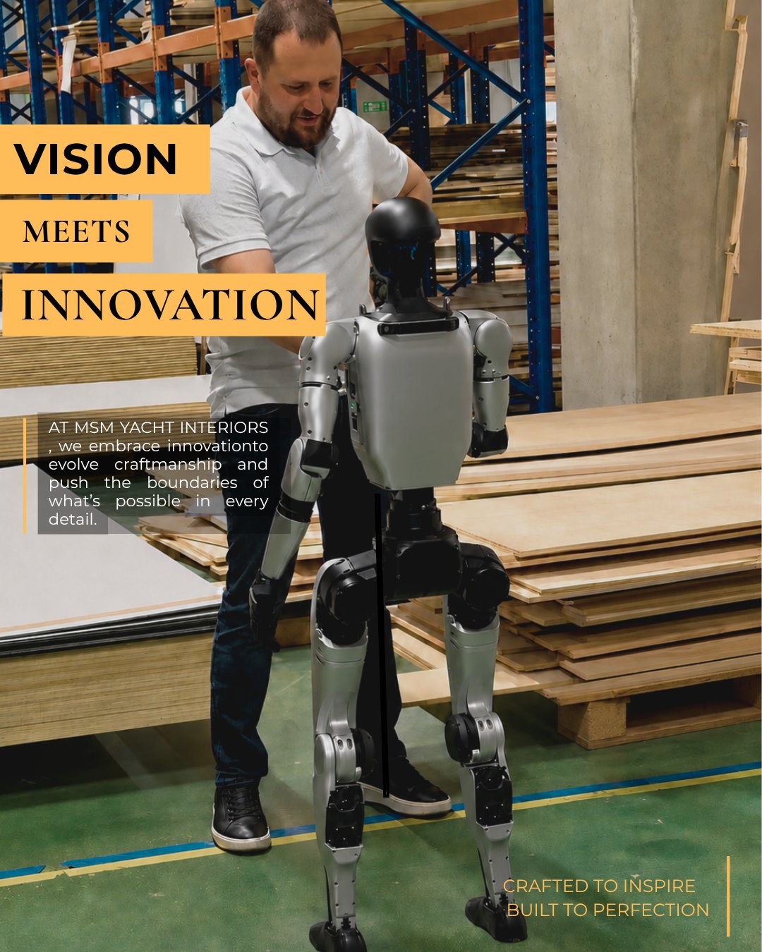 Robotics at MSM Yacht Interiors: A New Step Toward the Future